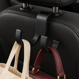 3 Strong Metal Car Seat Hook for Grocery Bags and Purses