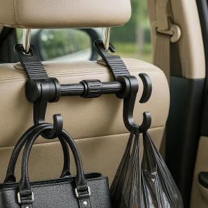 Adjustable Double Hook Car Organizer for SUV and Van